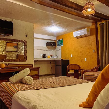 Golden Paradise Town Hotel Isla Holbox Bilik gambar